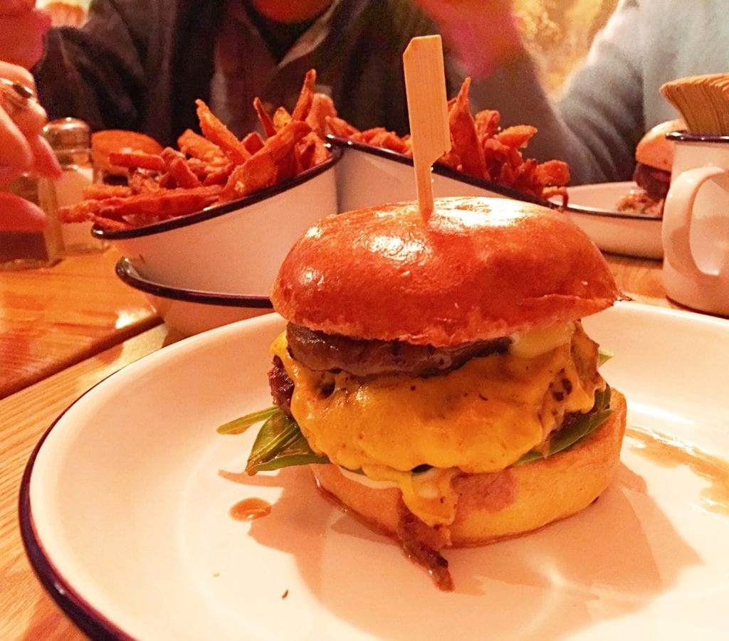 Hamburger at Otto’s Burger Hamburg