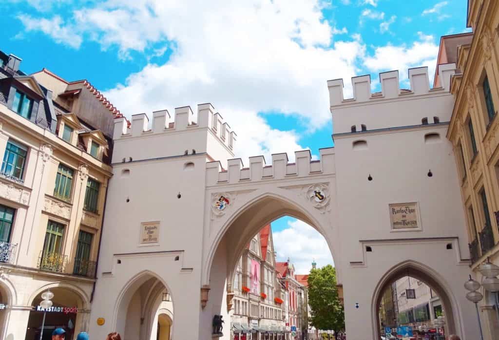 Traditional buildings in Munich