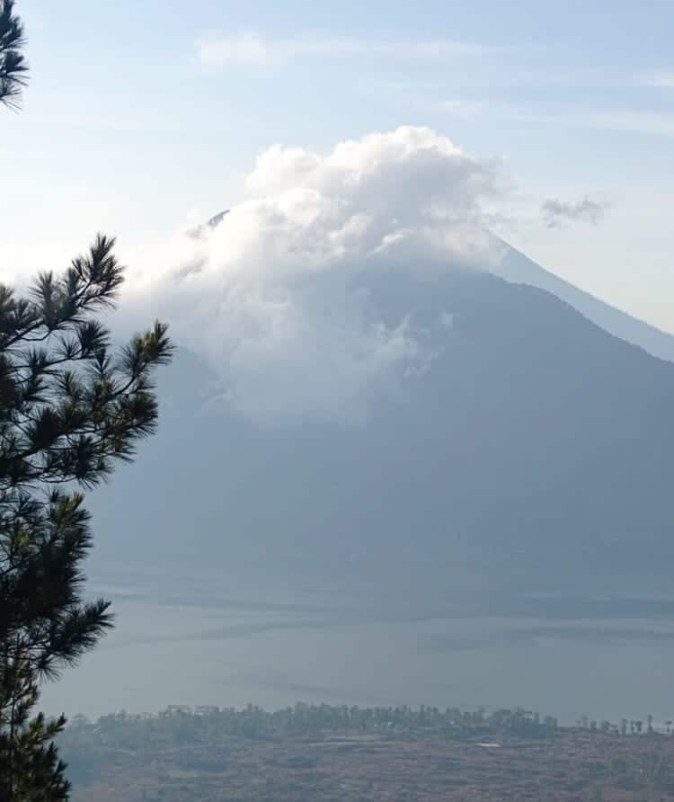Clouds above Batur