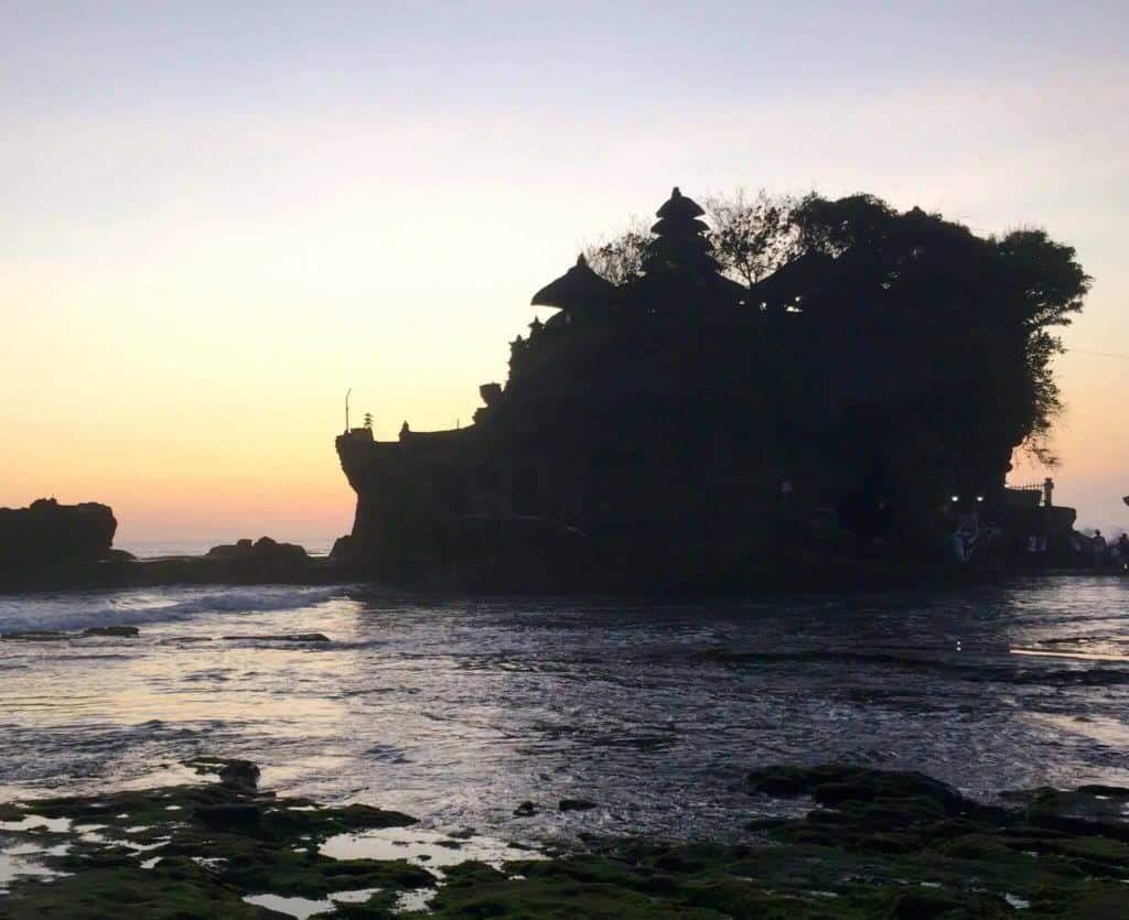Tanah Lot Temple Bali sunset