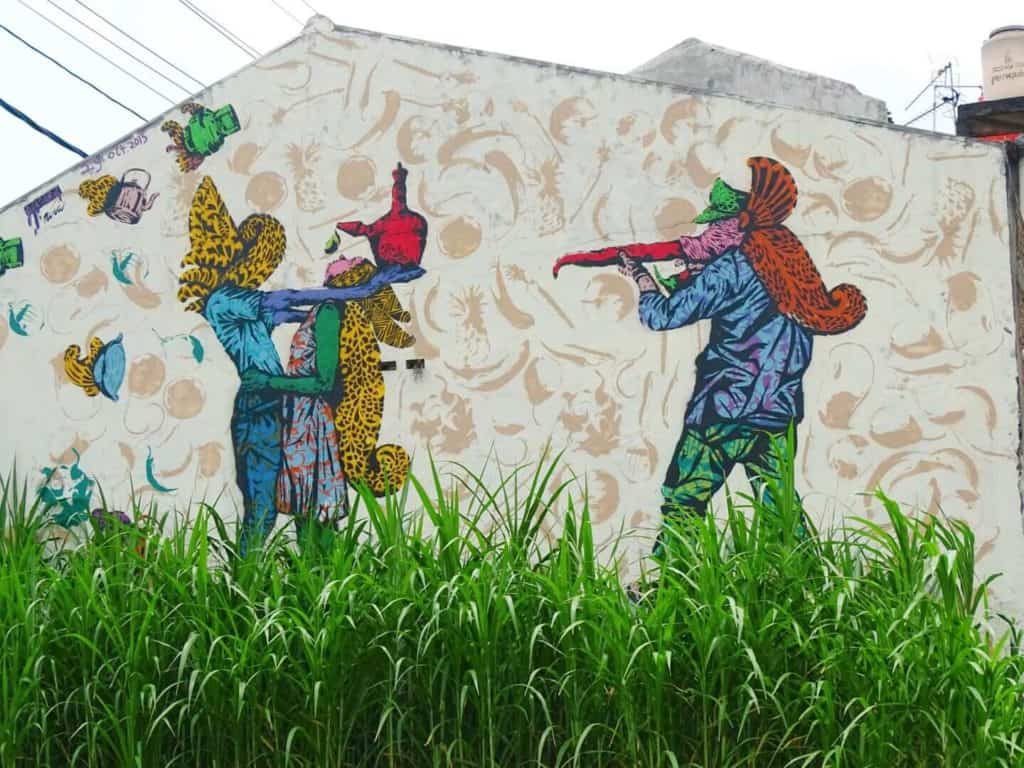 Anagard street art Yogyakarta