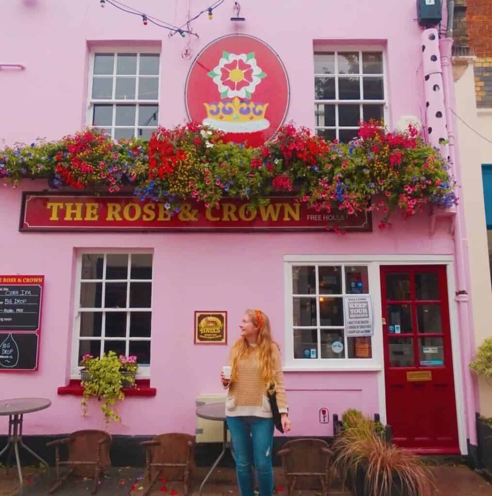 Rose and Crown pub gardens oxford