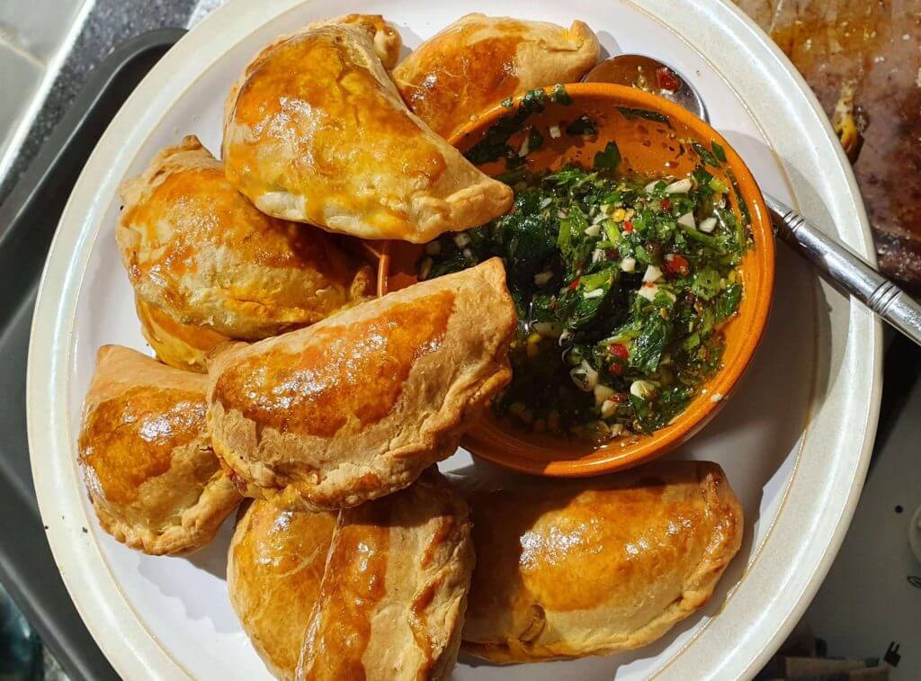 Empanadas alphabet eating challenge