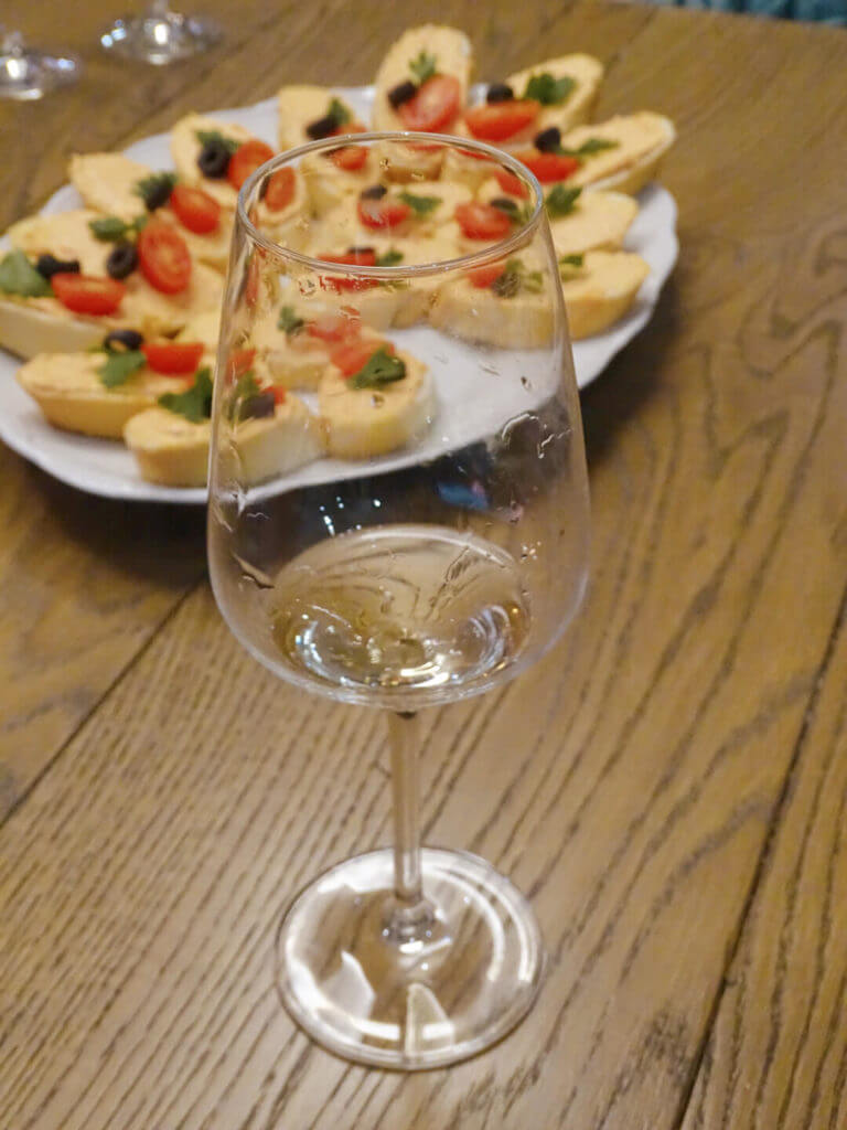 Drinks and snacks
