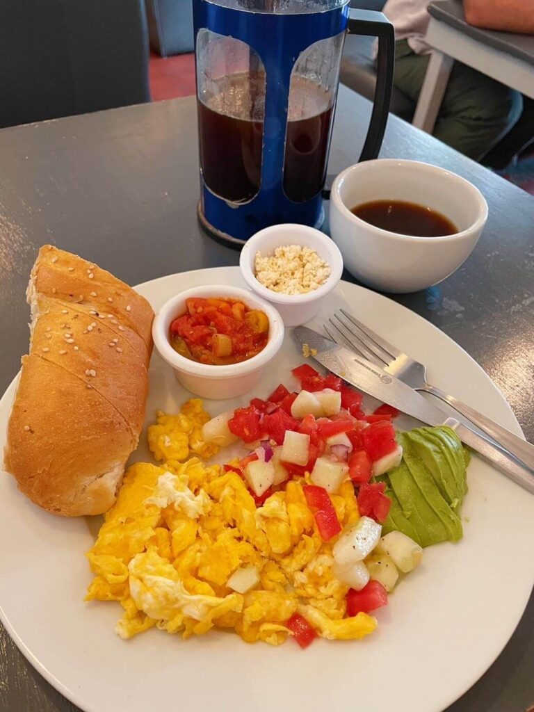 Cafe cafe breakfast